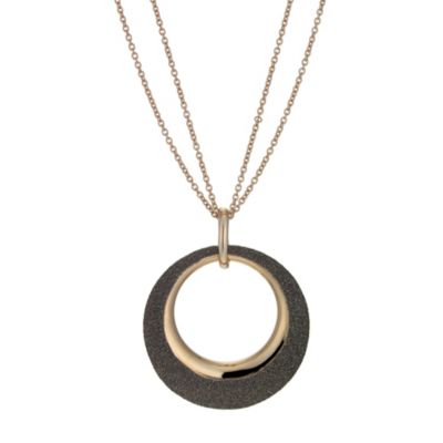Pesavento Polvere Di Sogni bronze glitter pendant necklace - Product number 9793194