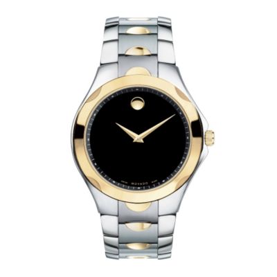 Movado Luno Sport men's two colour bracelet watch - Product number 9798242