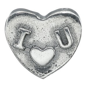 Charmed Memories Sterling Silver I Love You Bead