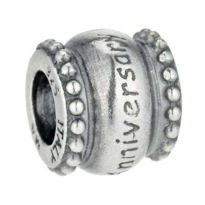 Charmed Memories Sterling Silver Anniversary Bead