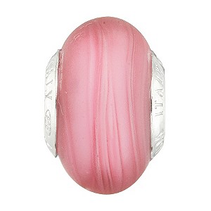 Charmed Memories Pink Murano Glass Bead