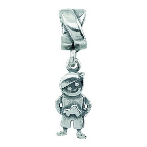 Charmed Memories Silver Little Boy Bead