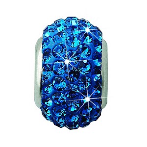 Charmed Memories Royal Blue Crystal Bead