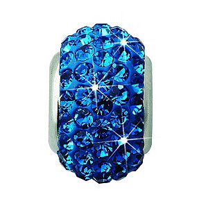 Charmed Memories Royal Blue Crystal Bead