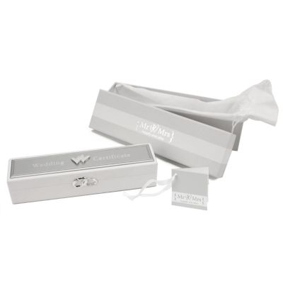 Special Memories White Wedding Certificate Box - Product number 9807608
