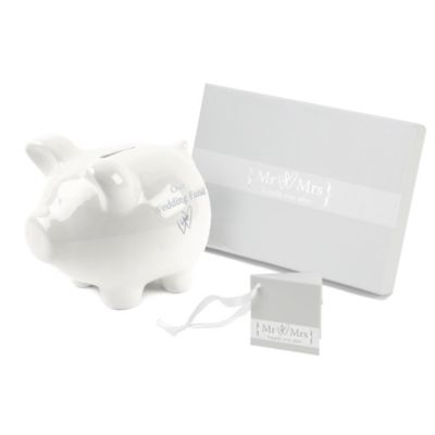 Special Memories Mr & Mrs Wedding Fund Piggy Bank - Product number 9808434