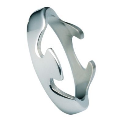 Georg Jensen Fusion 18ct white gold end ring - Product number 9811869
