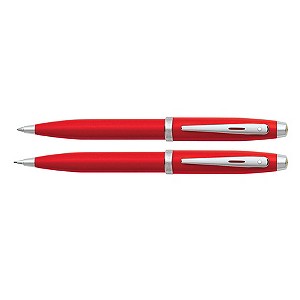 Ferrari 100 Red Pen and Pencil Set
