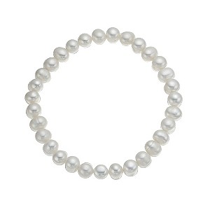 Cultured Freshwater Pearl Elasticised Bracelet