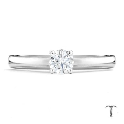 Tolkowsky platinum 15 point diamond I-I1 solitaire ring - Product number 9907793