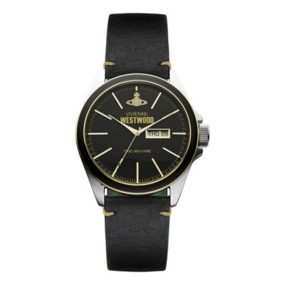 Vivienne Westwood Camden stainless steel black strap watch - Product number 9911693