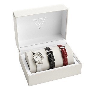 Exclusive Guess Ladies' Mini Sparkle Watch Box Set