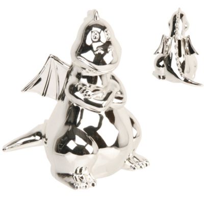 Childhood Memories Silver-Plated Dragon Money Box - Product number 9937927