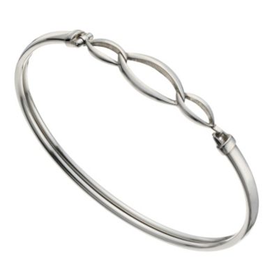 Sterling Silver chain link bangle