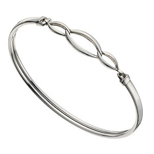 Sterling Silver chain link bangle