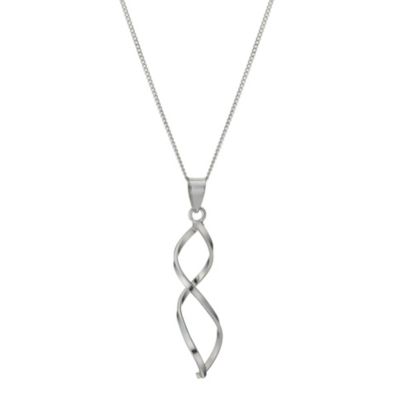 Sterling Silver Spiral Pendant