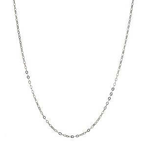 H Samuel Sterling Silver 16` Chain Necklace