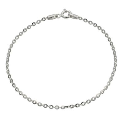 H Samuel Sterling Silver Belcher Bracelet