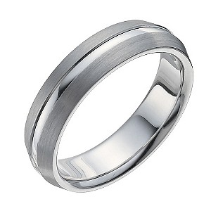 Sterling Silver Matt & Polished RingSterling Silver Matt & Polished Ring