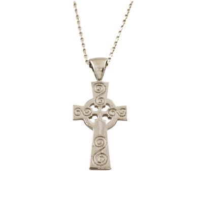 cailin Sterling Silver Celtic Cross Pendant