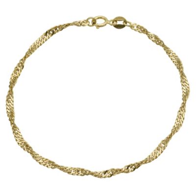 9ct yellow gold bracelet - Product number 9976167