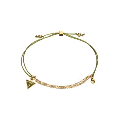Guess Gold-Plated Crystal Three Row Chain Bracelet - Product number 9979093