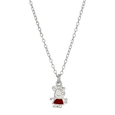 Peppa Pig Childrens Sterling Silver 14` Peppa