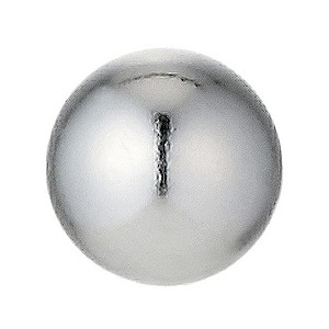 H Samuel Childrens Sterling Silver 3mm Ball Stud
