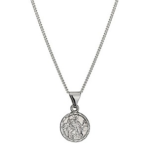 Sterling Silver St Christopher PendantSterling Silver St Christopher Pendant