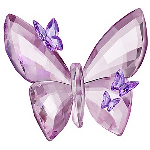 Swarovski Large Butterfly Amethyst