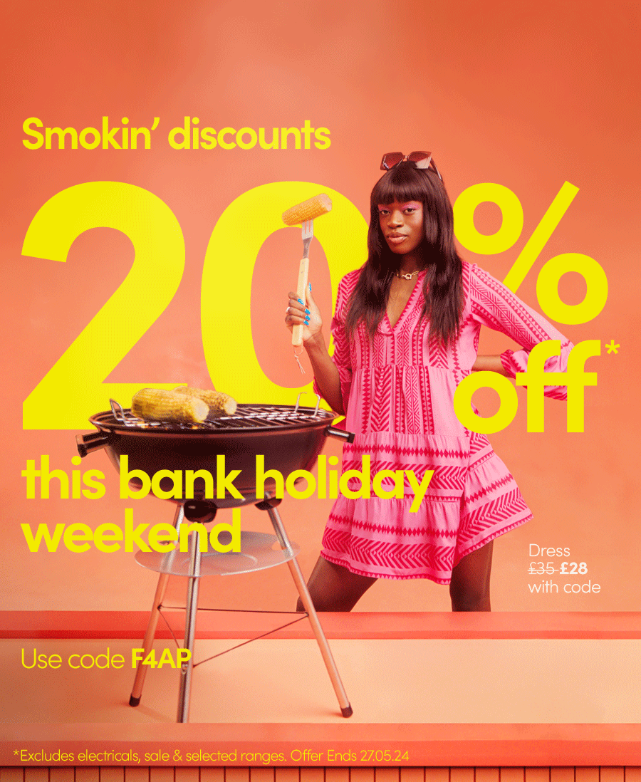 Smoking discounts 20% off* this bank holiday weekend Use code F4AP <br>
