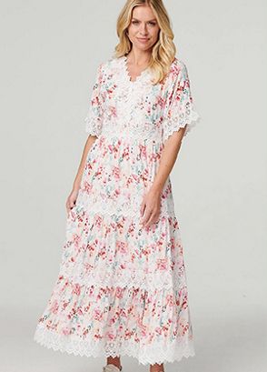 izabel-london-multi-white-floral-lace-detail-maxi-dress