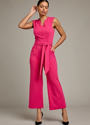 kaleidoscope-pink-tailored-cropped-jumpsuit