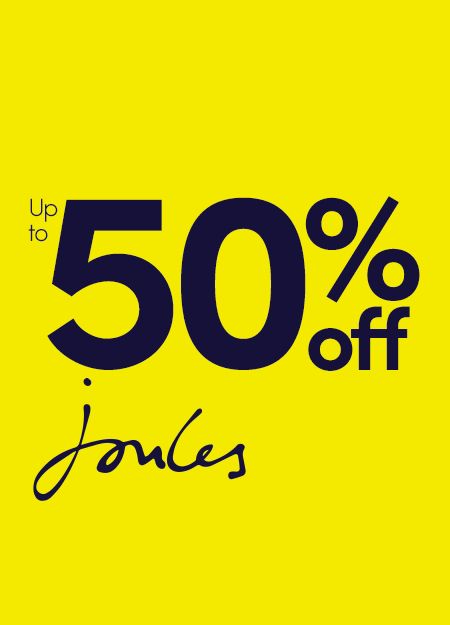 Up to 50% off Joules