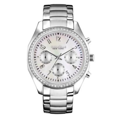 Caravelle New York Ladies' Stainless Steel Bracelet Watch - H. Samuel ...