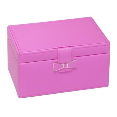 H Samuel Medium Pink Bow Jewellery Box - review, compare prices, buy online