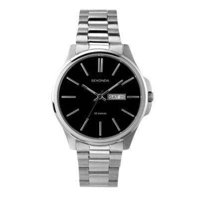 Sekonda Men's Stainless Steel Bracelet Watch | H.Samuel