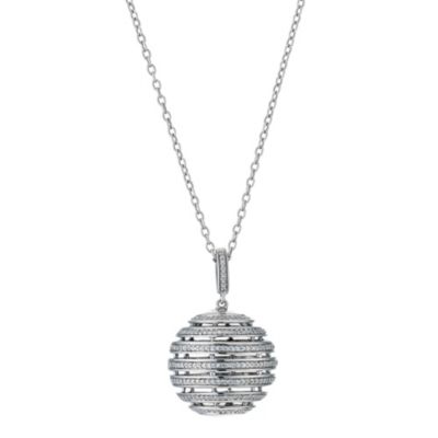 Amanda Wakeley 0.33 carat diamond sphere pendant - Ernest Jones